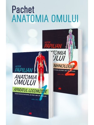 Pachet atlas Anatomia omului vol I + vol II