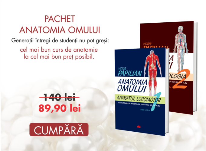 Pachet Anatomia omului - Victor Papilian